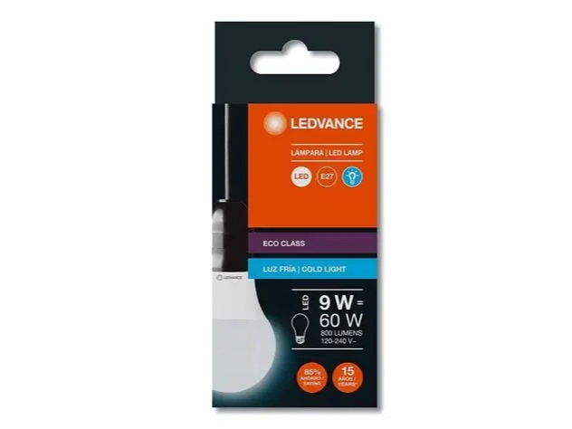 LAMPARA LED OSRAM 9W