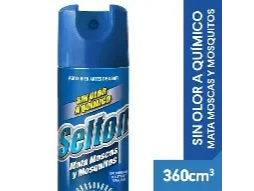 INSECTICIDA AEROSOL  SELTON 360CC AZUL MMM