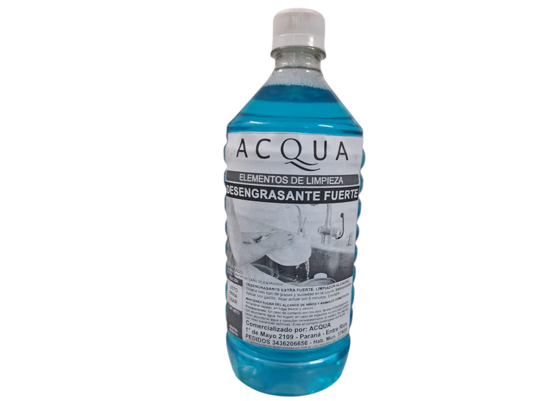 DESENGRASANTE AMONIACO ACQUA 1 LITRO
