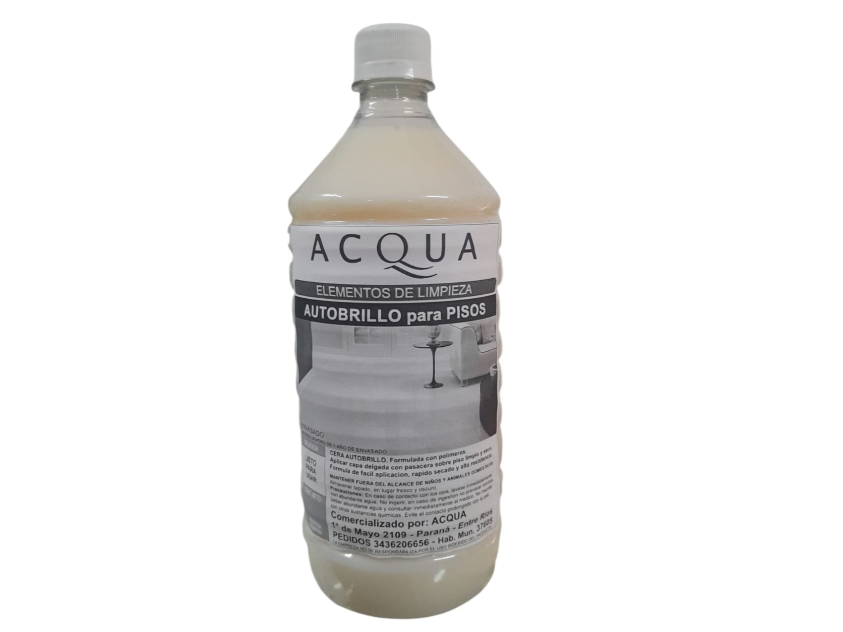 AUTOBRILLO ACRILICO ACQUA INCOLORO 1 LITRO