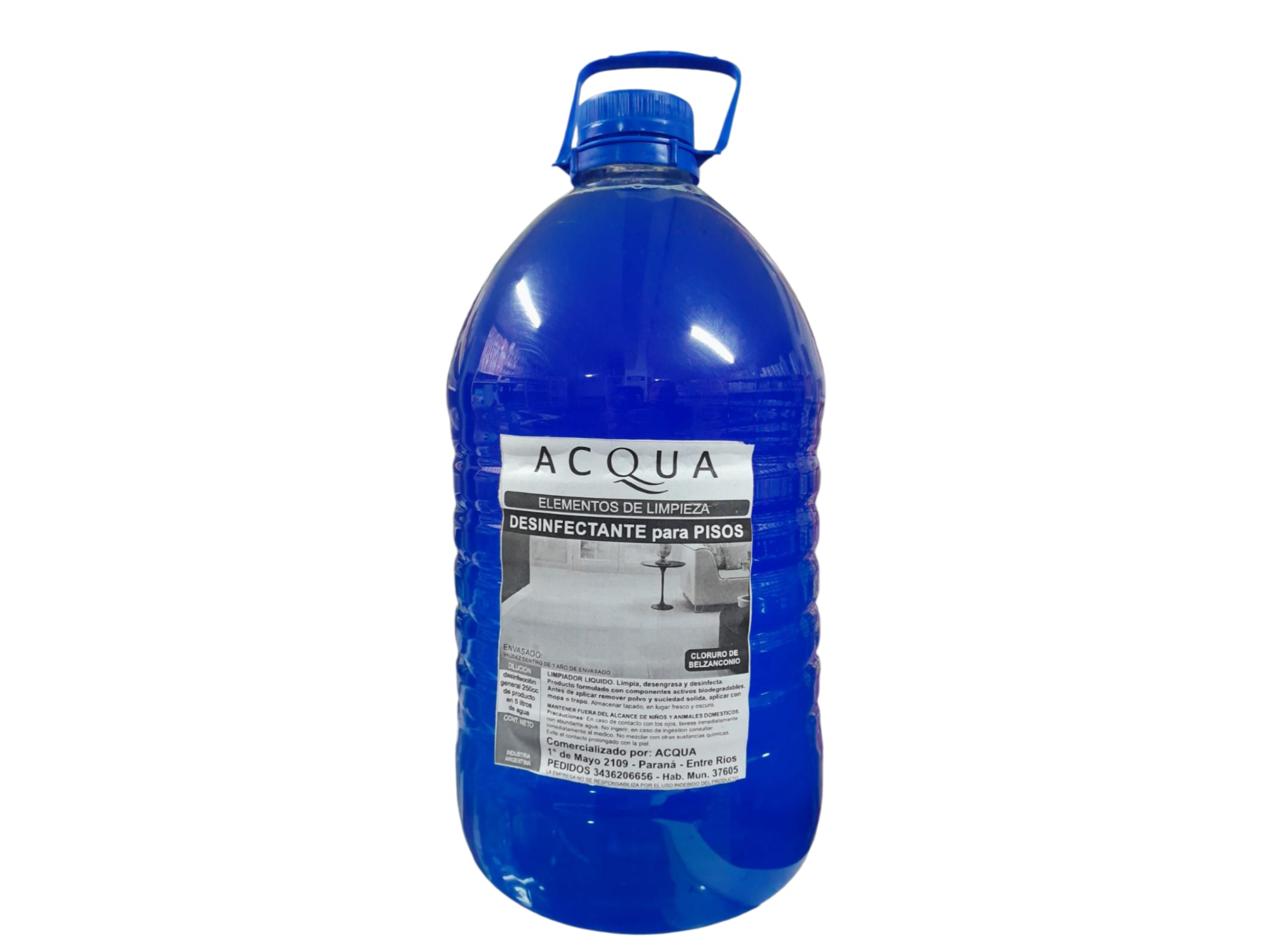 DESINFECTANTE PISOS ACQUA 5 LITROS