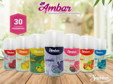 REPUESTO AROMATIZADOR AEROSOL AMBAR