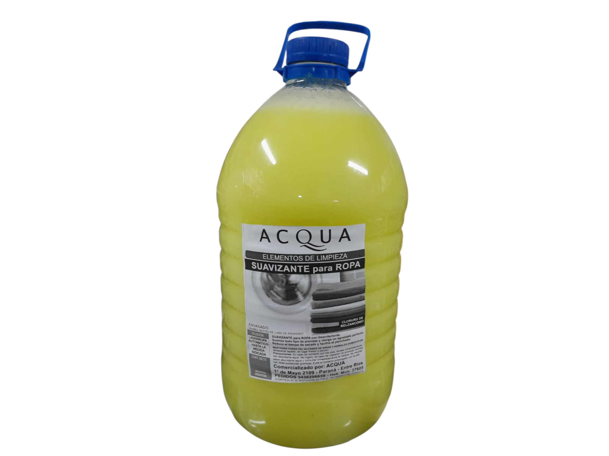 SUAVIZANTE AMARILLO ACQUA 5 LITROS