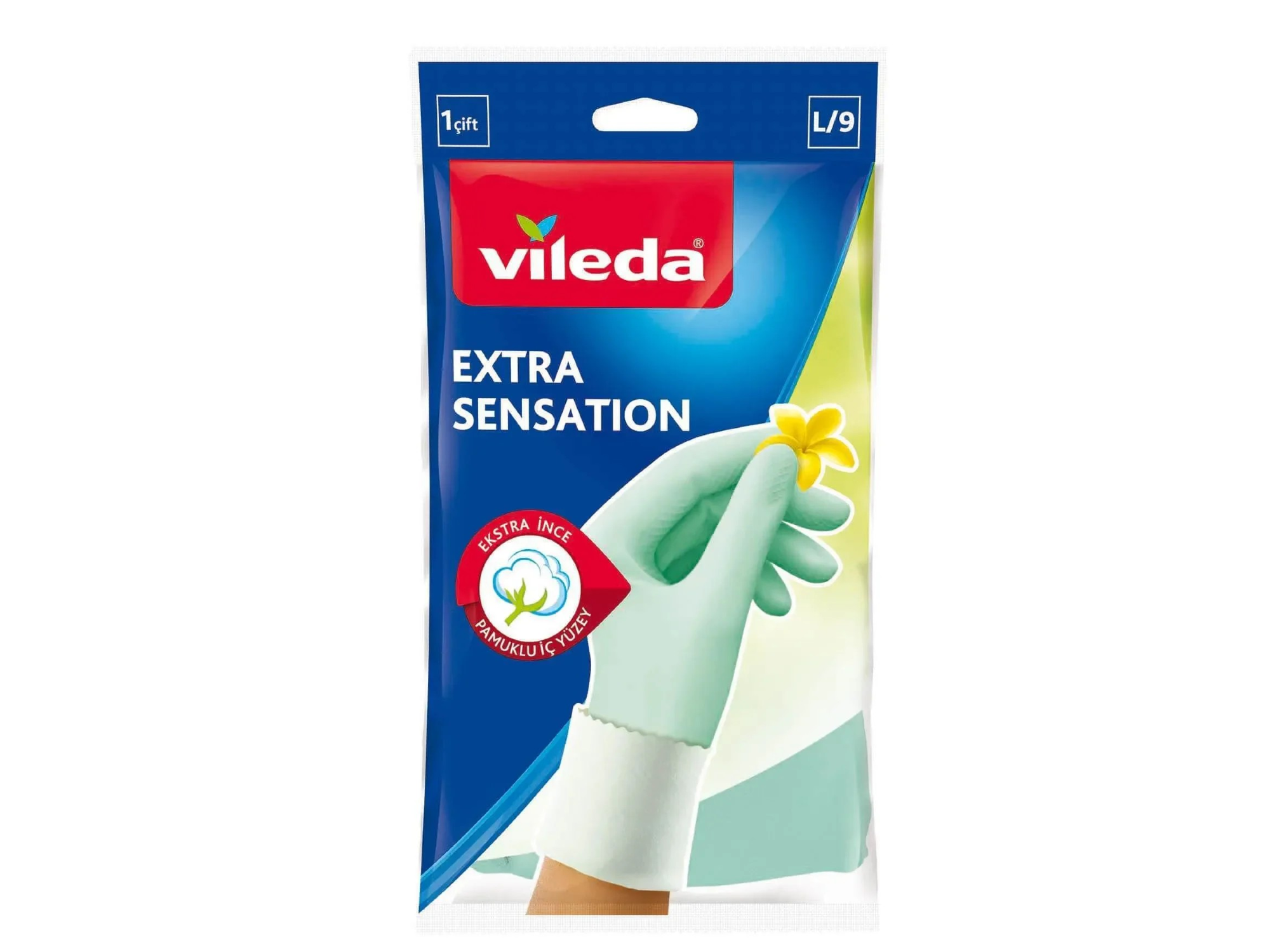 GUANTES DE LATEX VILEDA SENSATION TAMAÑO S