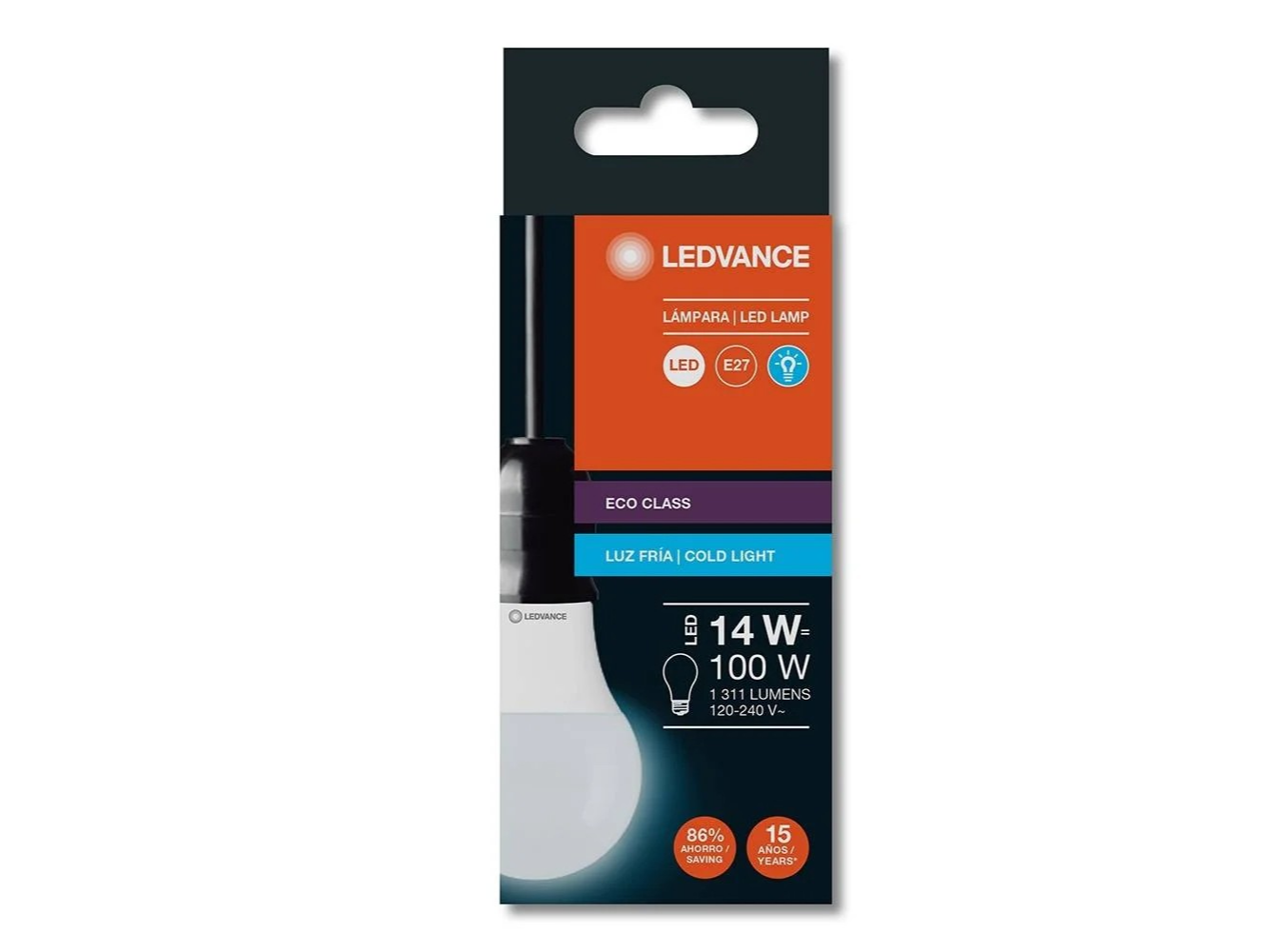 LAMPARA LED OSRAM 14W