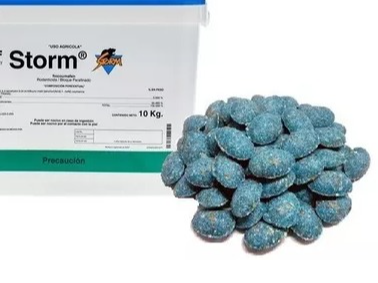 RATICIDA EN CEBO RELAMPAGO AZUL