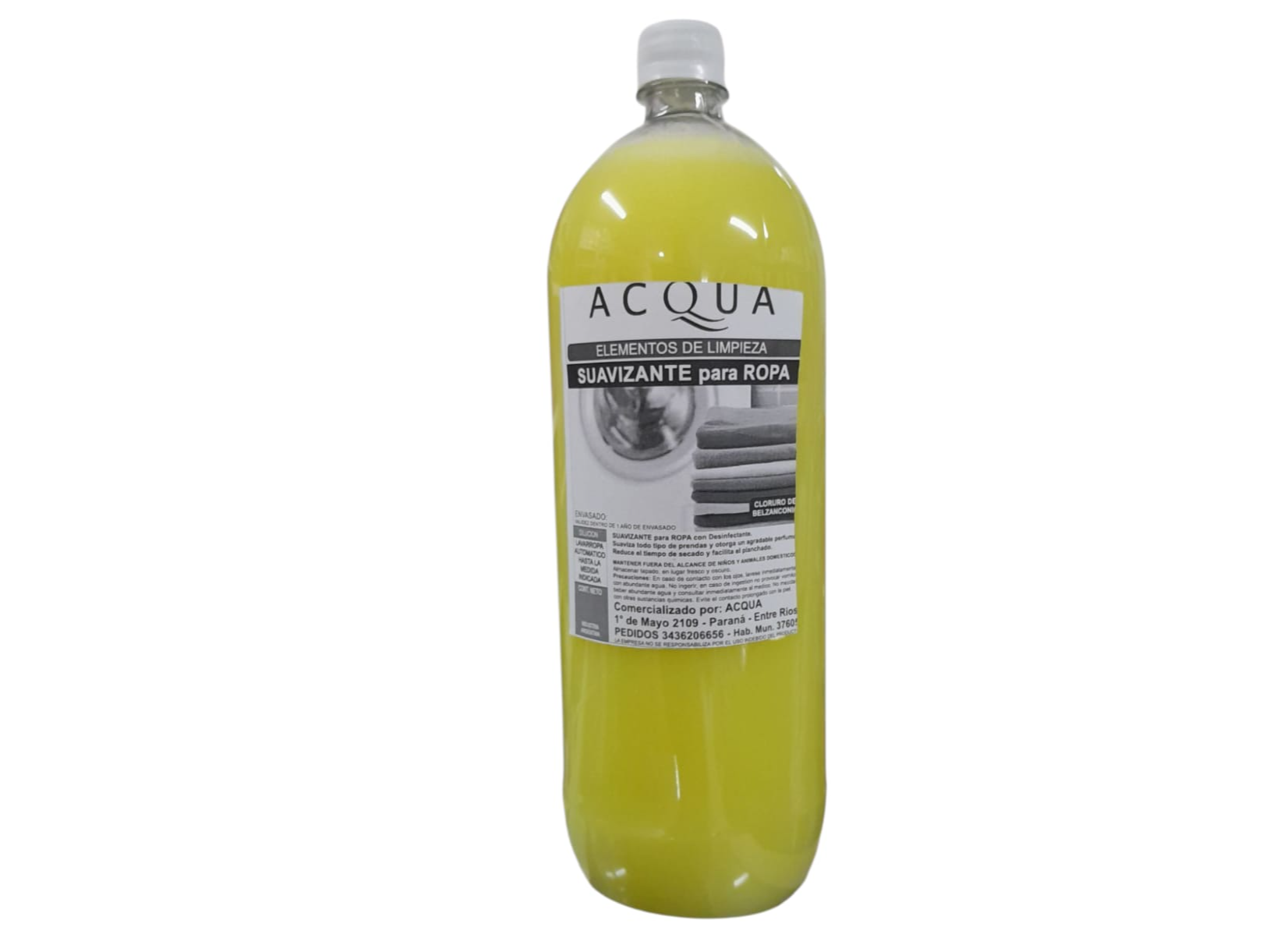 SUAVIZANTE AMARILLO ACQUA 2 LITROS