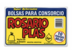 BOLSA 60X90 NEGRA DE 10U ROSARIO PLAS