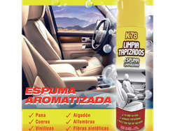 LIMPIA TAPIZADOS ESPUMA EN AEROSOL K78 400cc