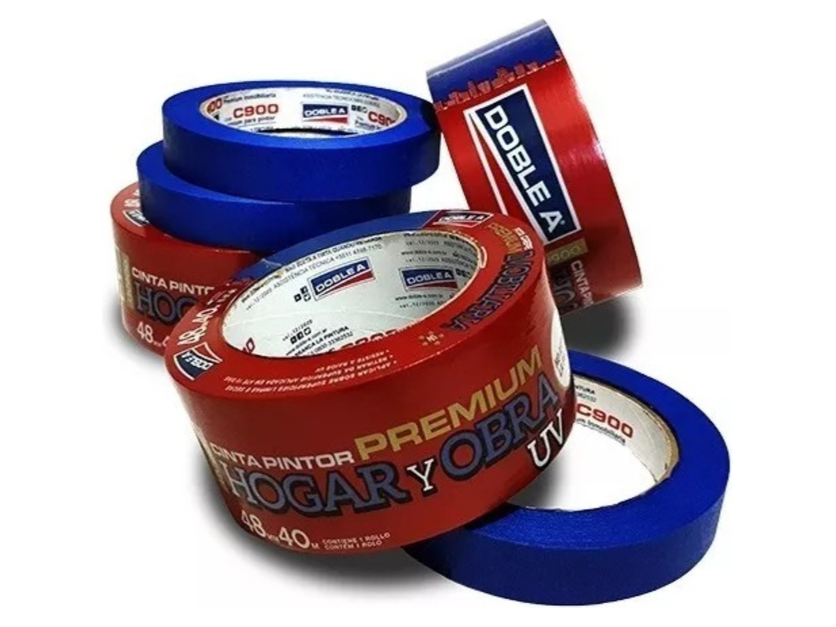 Cintas de obra ( azul )