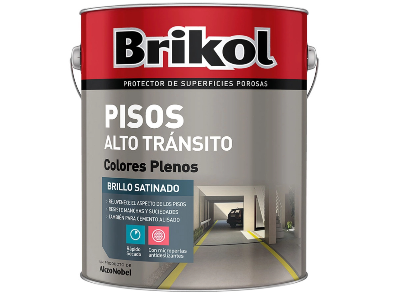 Brikol pisos alto tránsito