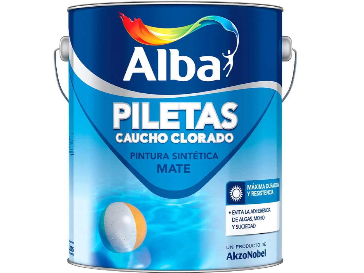 Piletas caucho clorado