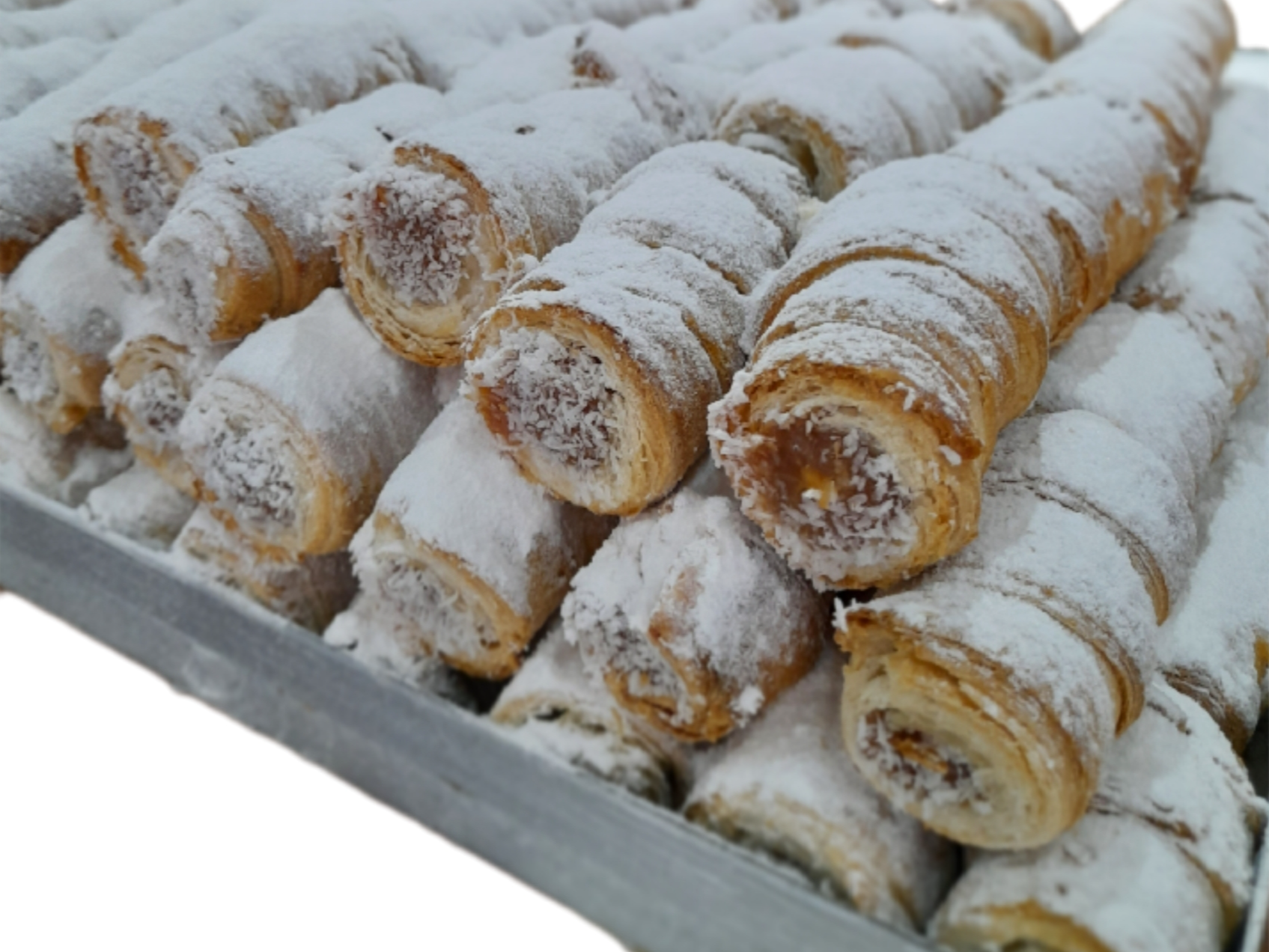 CAÑONCITOS DULCE DE LECHE de PANADERIA SANTA ROSA