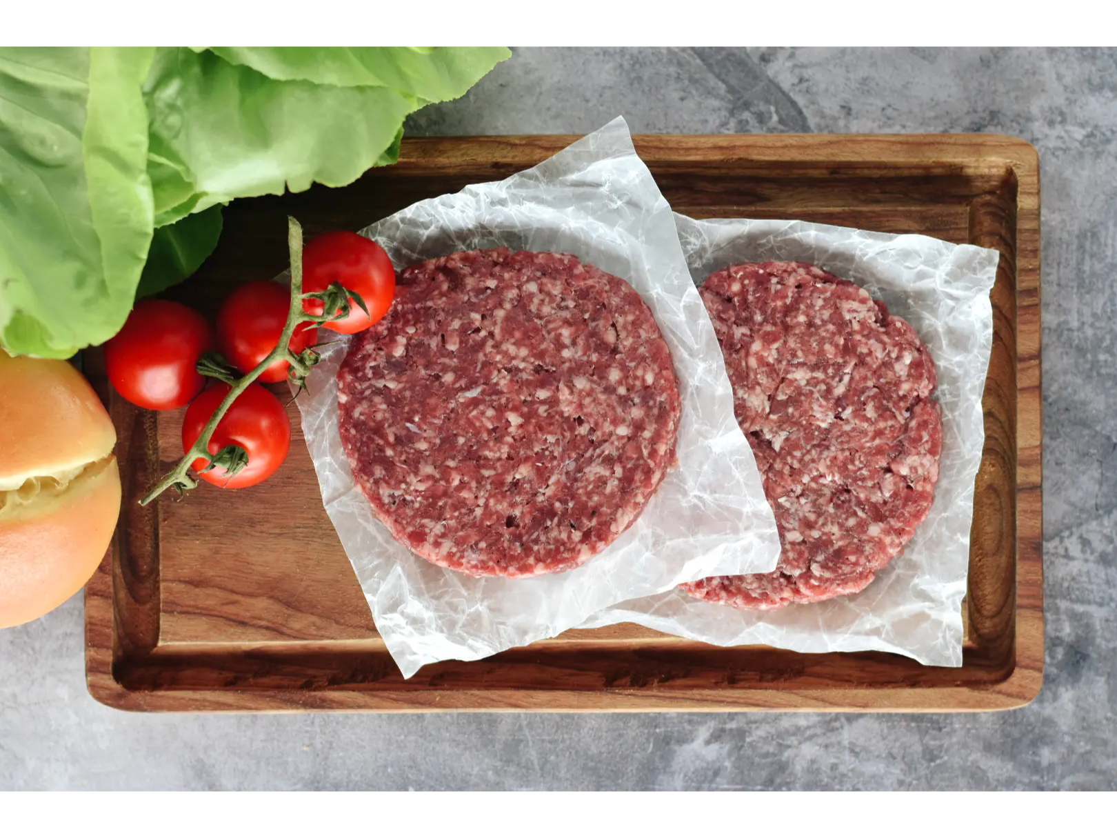 2 kg Hamburguesas de cerdo