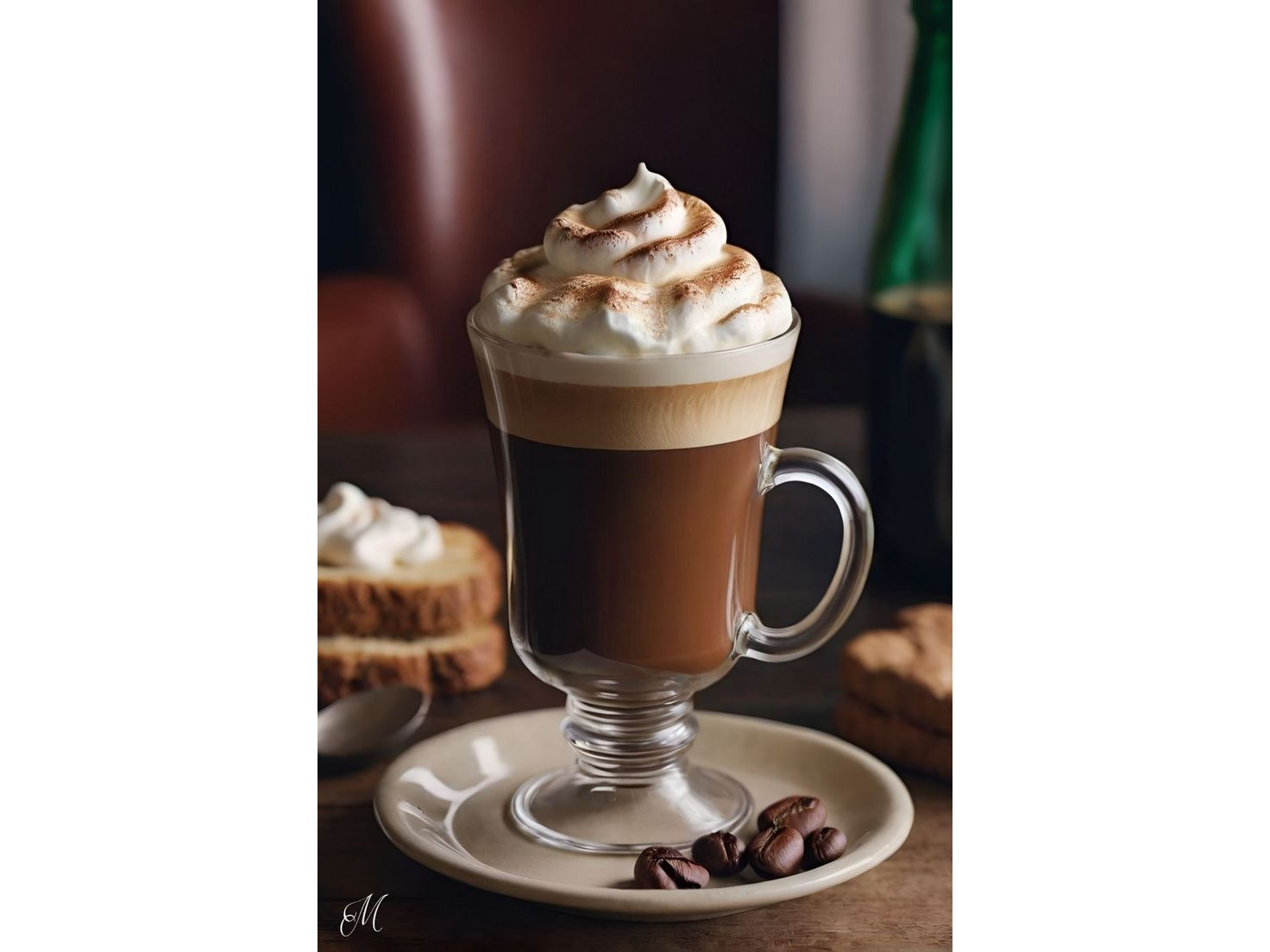 Capuccino con crema