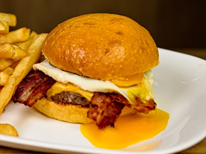 Hamburguesa con cheddar de SHOP RUTA