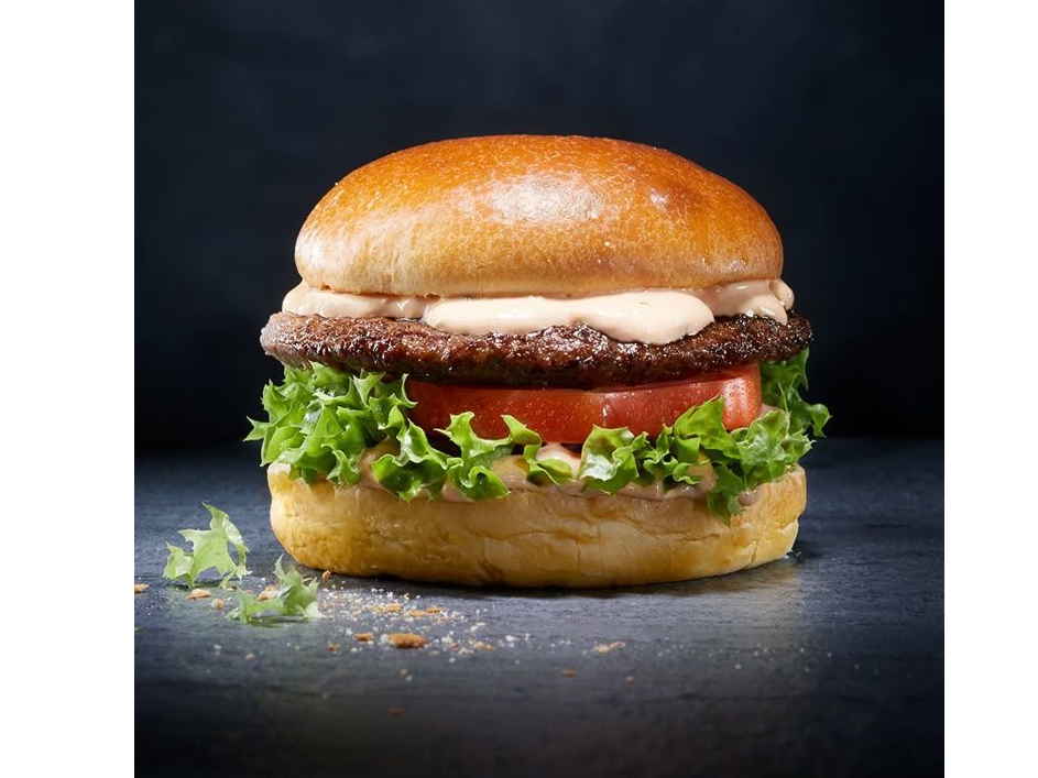 Hamburguesa lechuga y tomate
