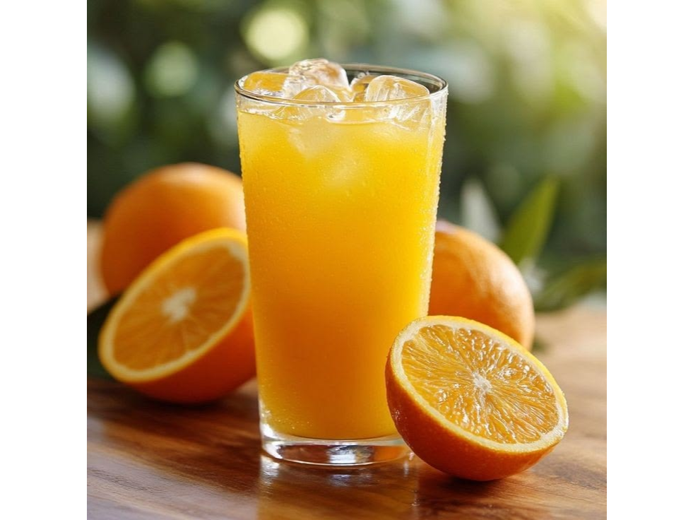 Jugo de naranja exprimido