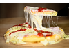 Pizza individual jamon y morron