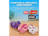 Pantuflas Cerradas Unicornio