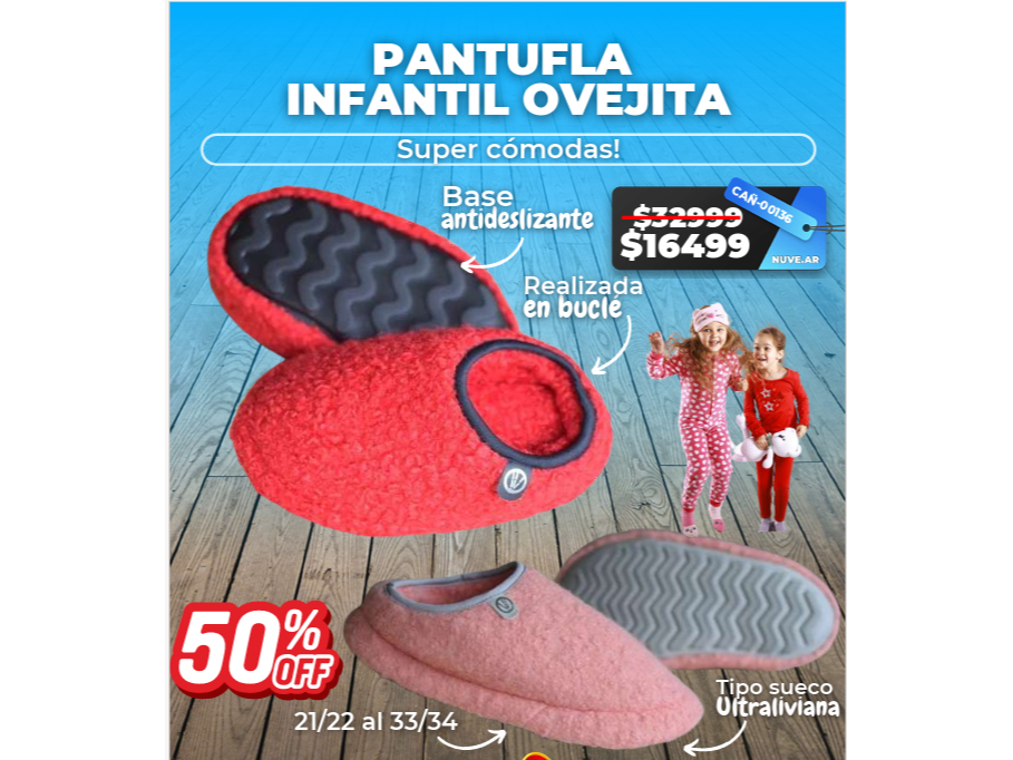PANTUFLA OVEJITA