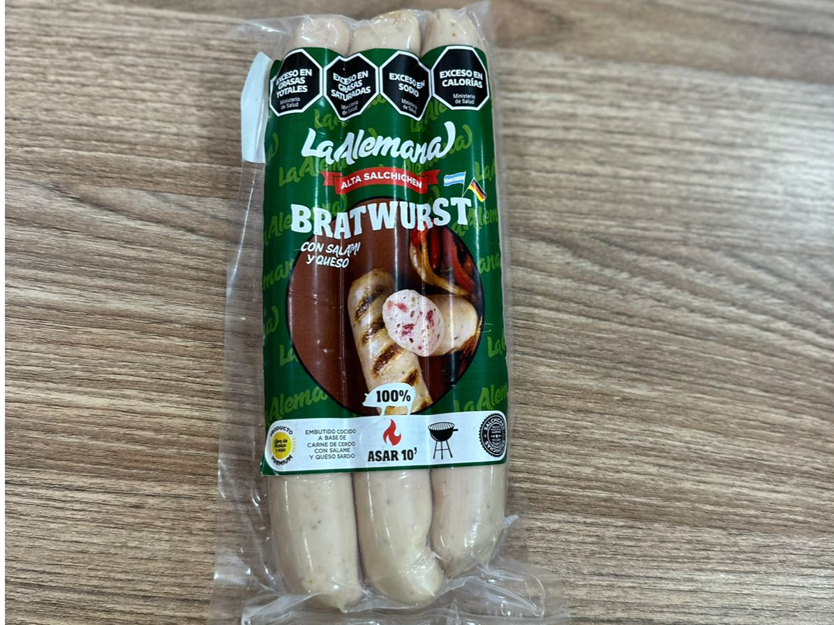 BRATWURST (SALAME Y QUESO)