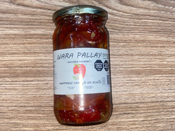 MORRONES CON AJO EN ACEITE 330GR - WARA PALLAY