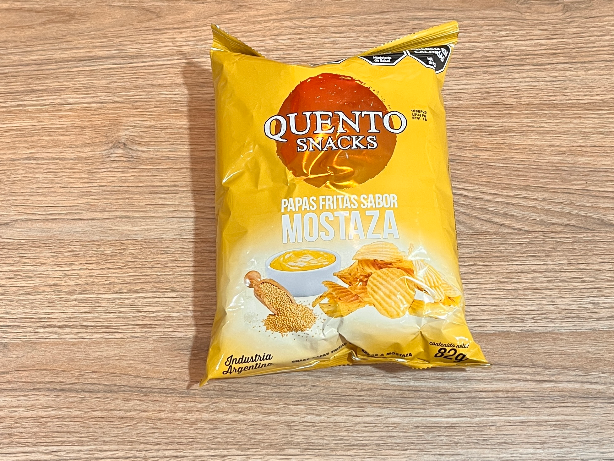 PAPAS QUENTO MOSTAZA