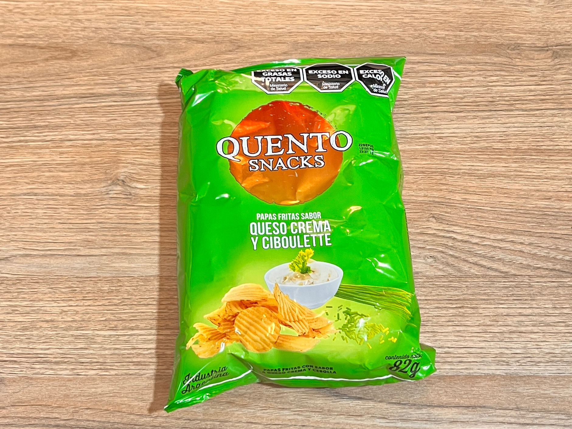 PAPAS QUENTO CREMA Y CIBOULETTE