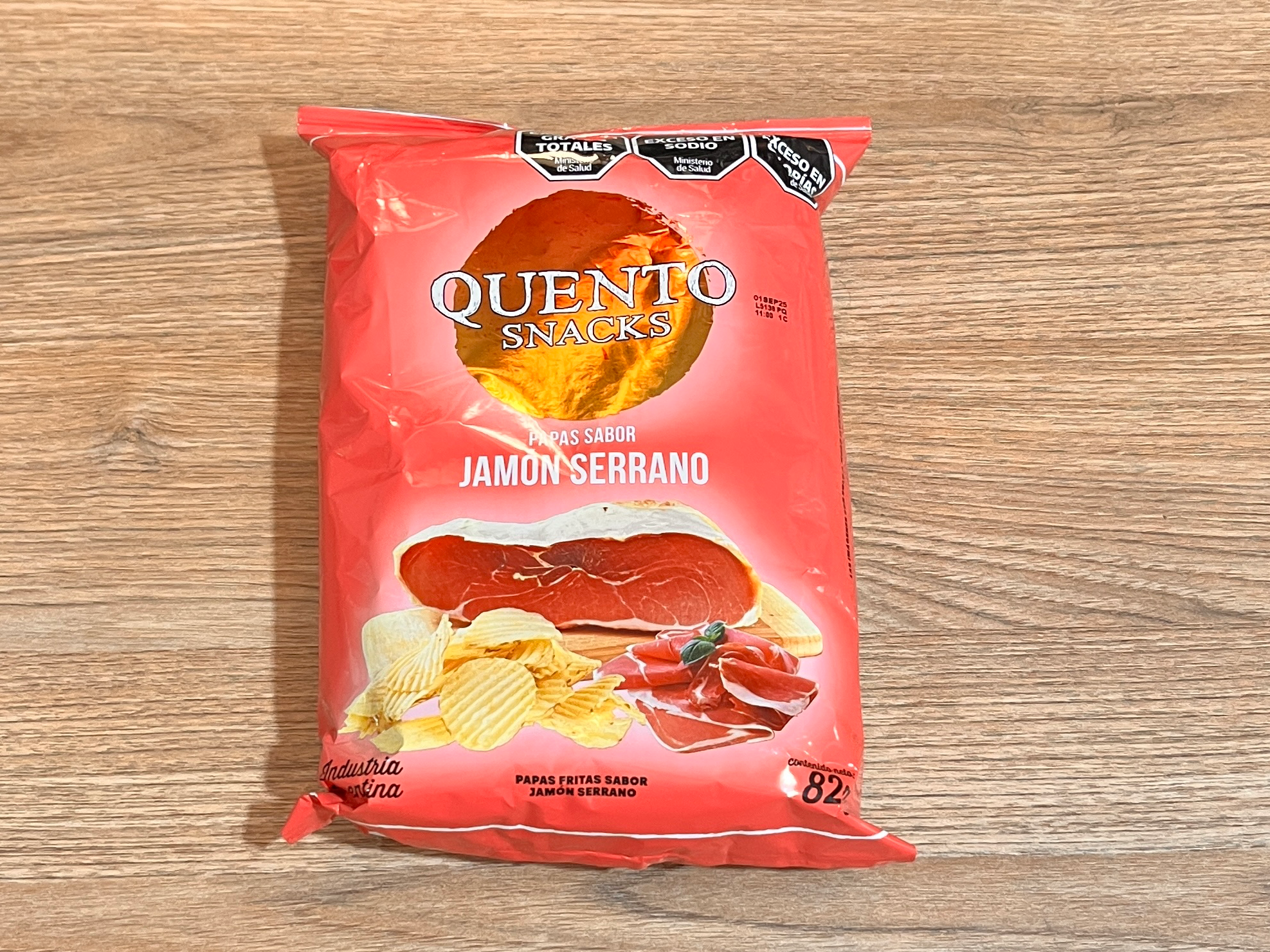 PAPAS QUENTO JAMÓN SERRANO