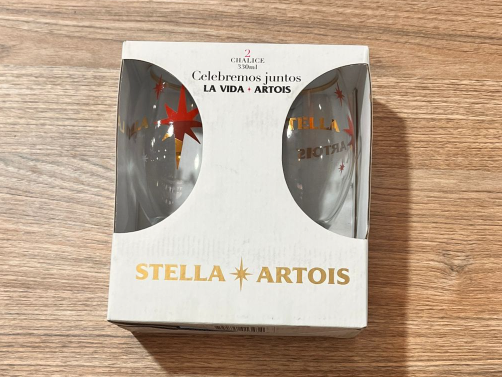 2 COPAS STELLA ARTOIS