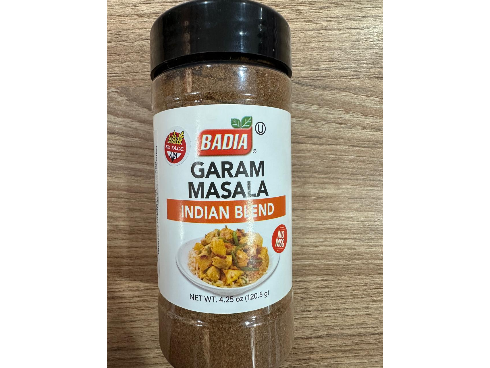 CONDIMENTO GARAM MASALA 120GR - BADIA