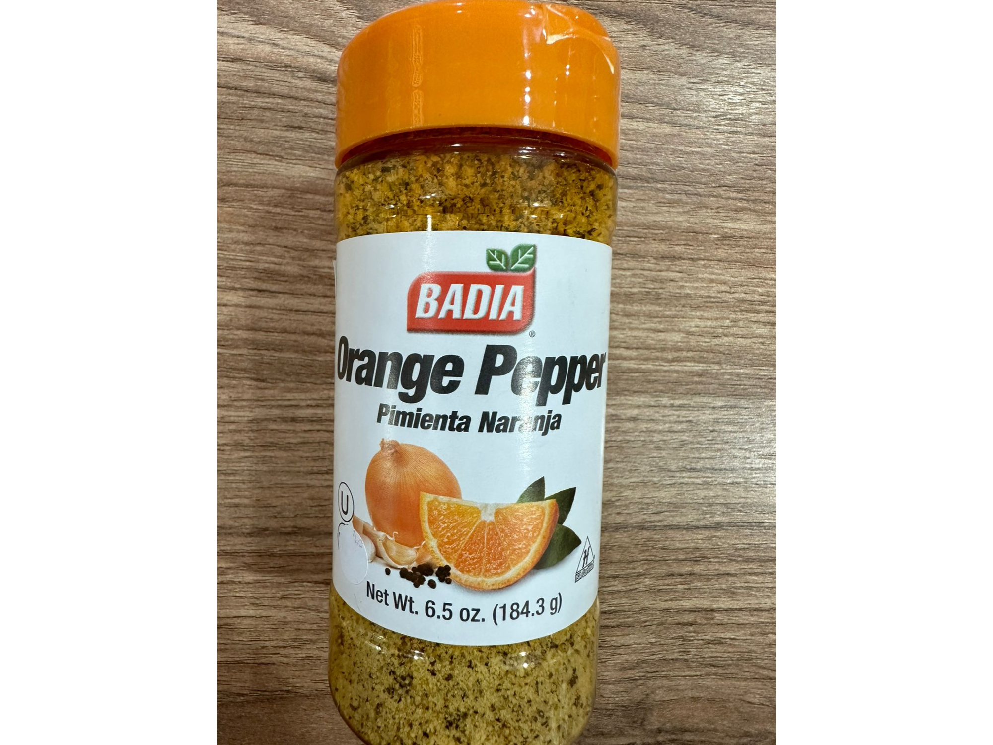 CONDIMENTO ORANGE PEPPER 184GR	- BADIA