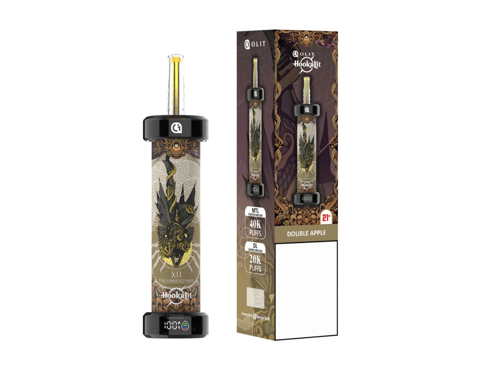 Hookalit 40mil puffs