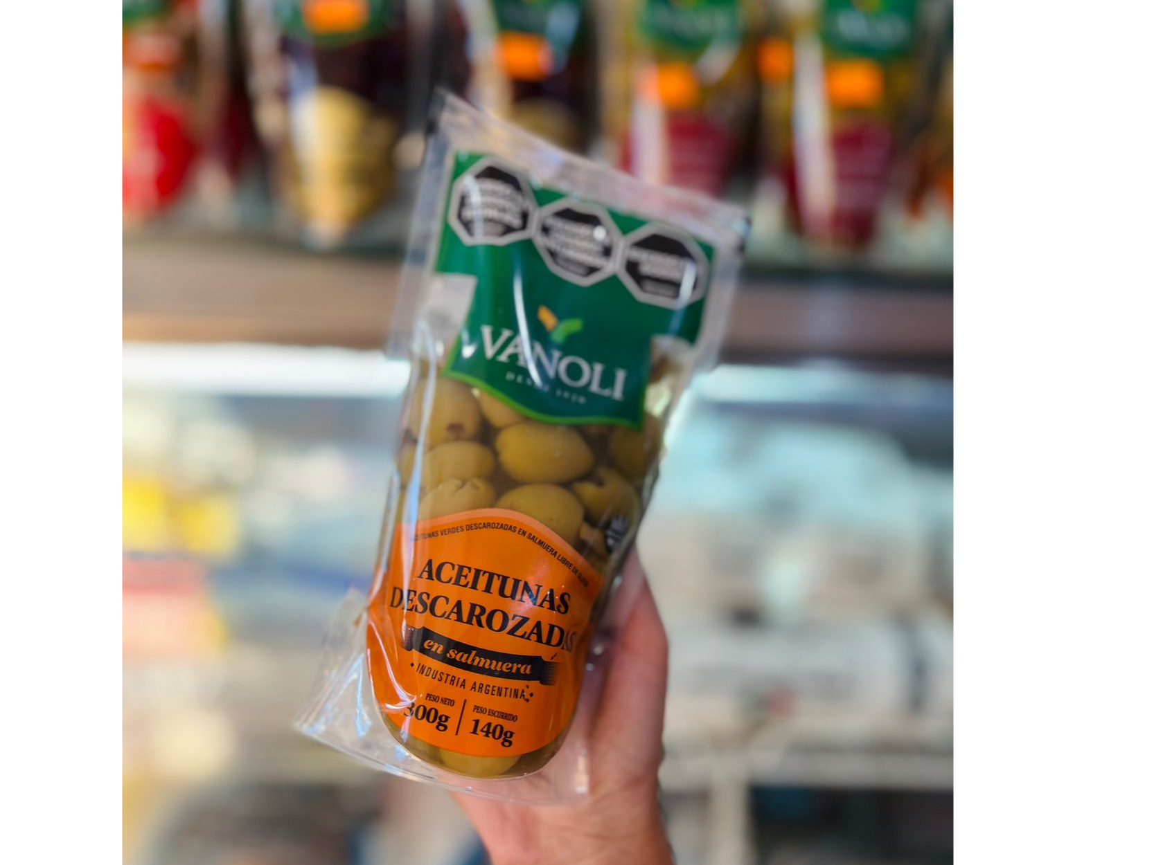 Aceituna descarozadas