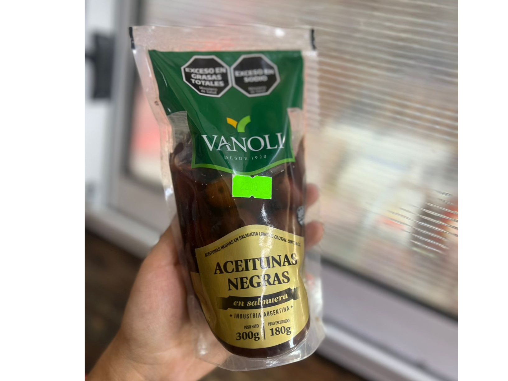 Aceitunas  negras Vanoli