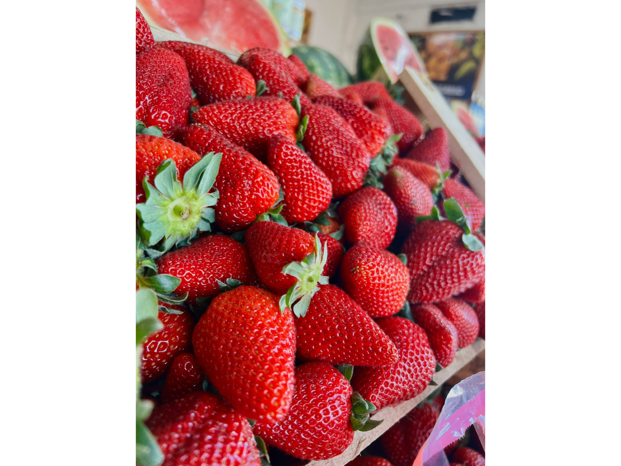 Cajon de frutilla