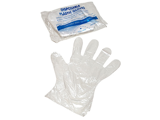 Guantes de Polietileno descartables