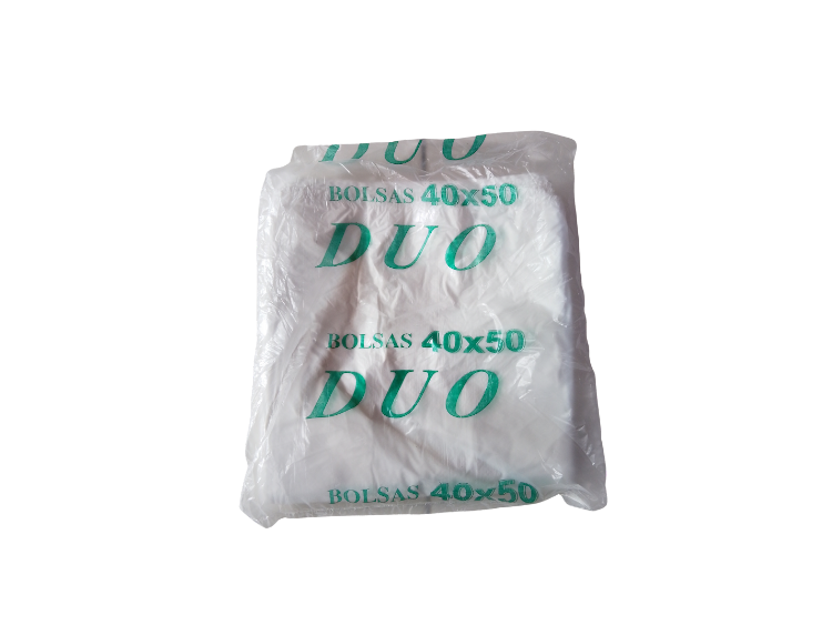 Bolsa Camiseta blanca reforzada DÚO 40x50