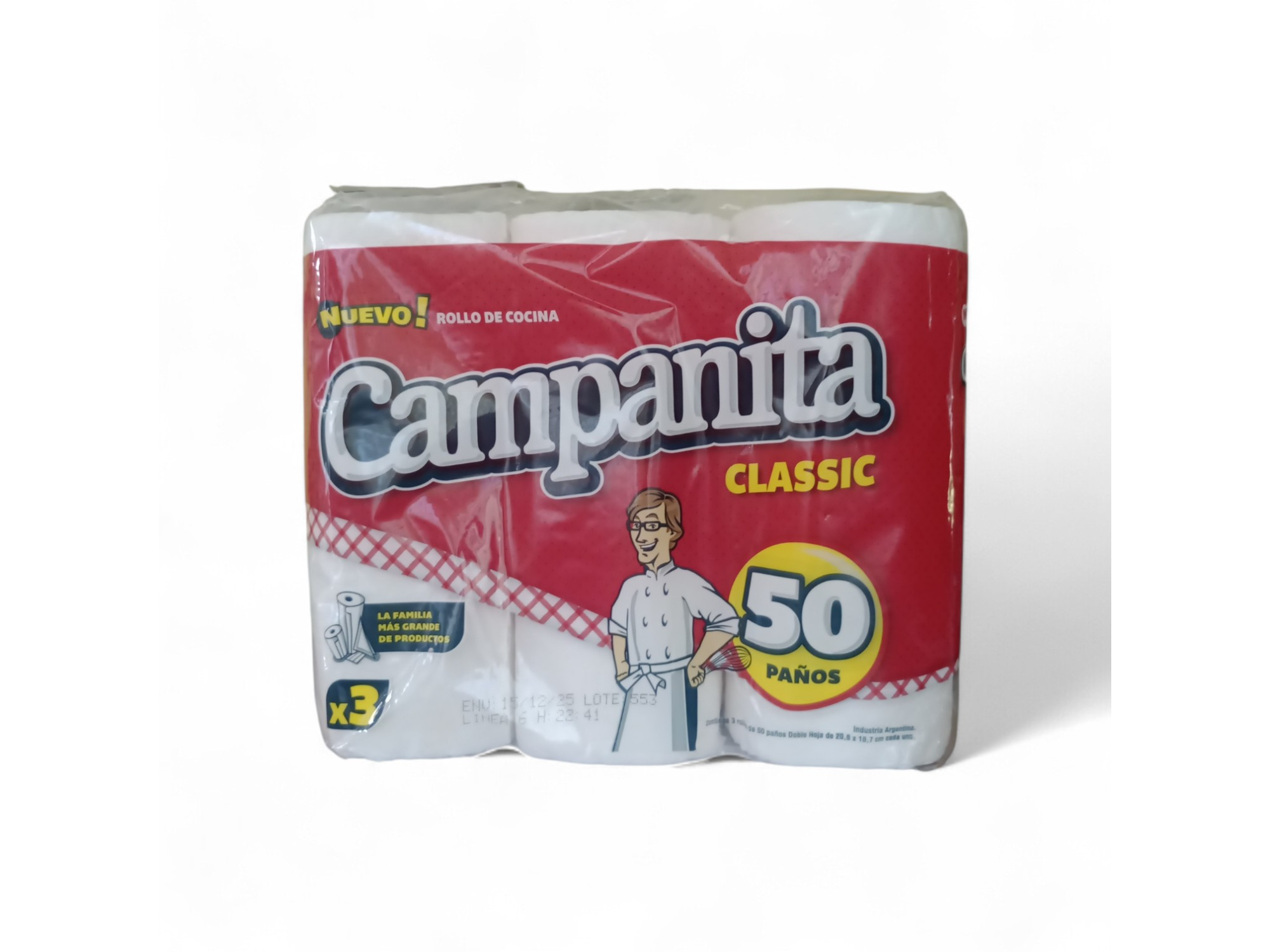 Rollos de cocina CAMPANITA (OFF)