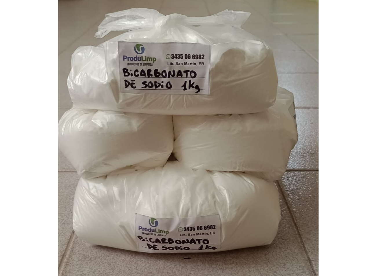 Bicarbonato de sodio (alta pureza) 1Kg