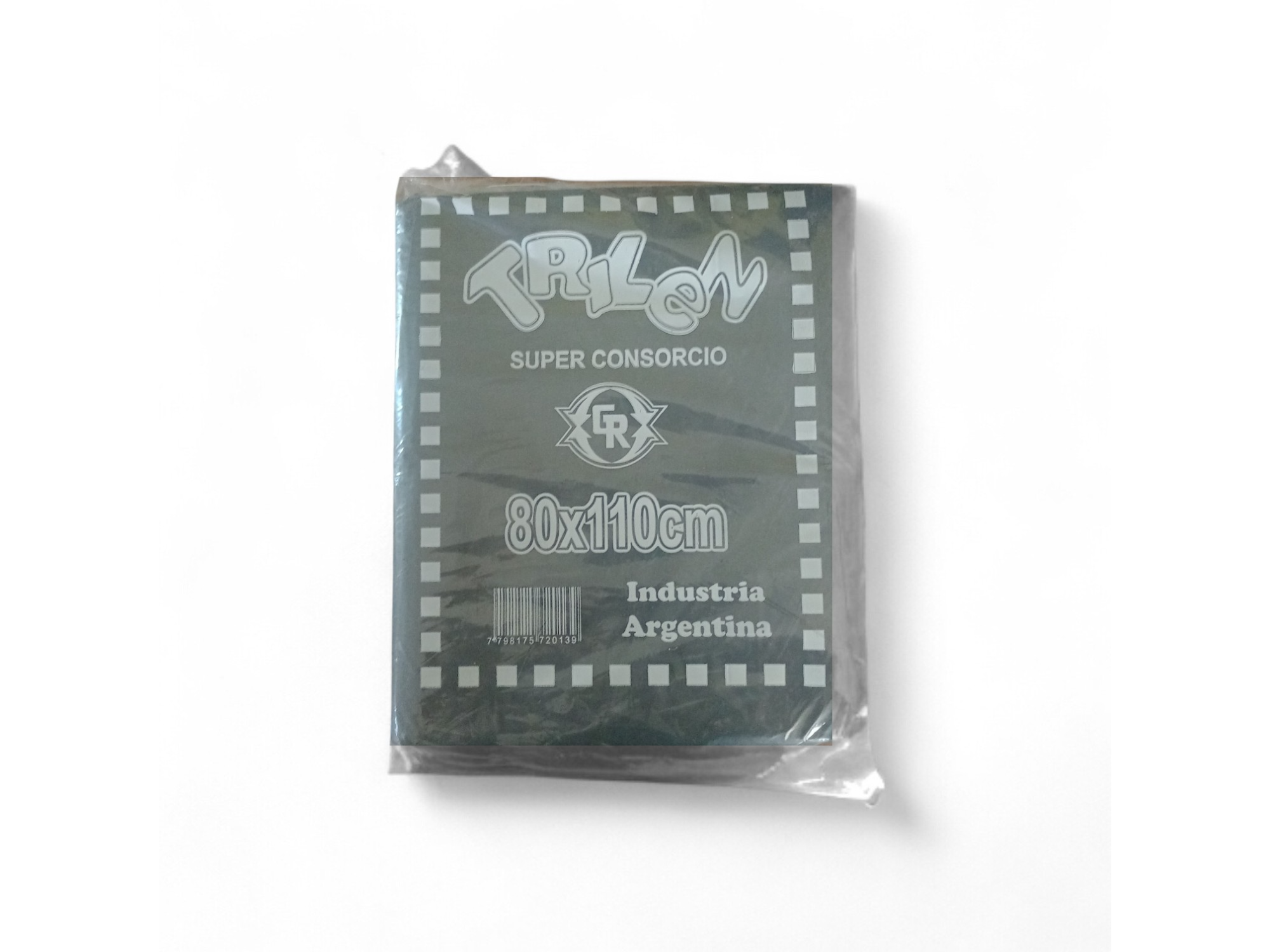 Bolsa Cons. Negra 80x110 x10 uni 25M Trilen