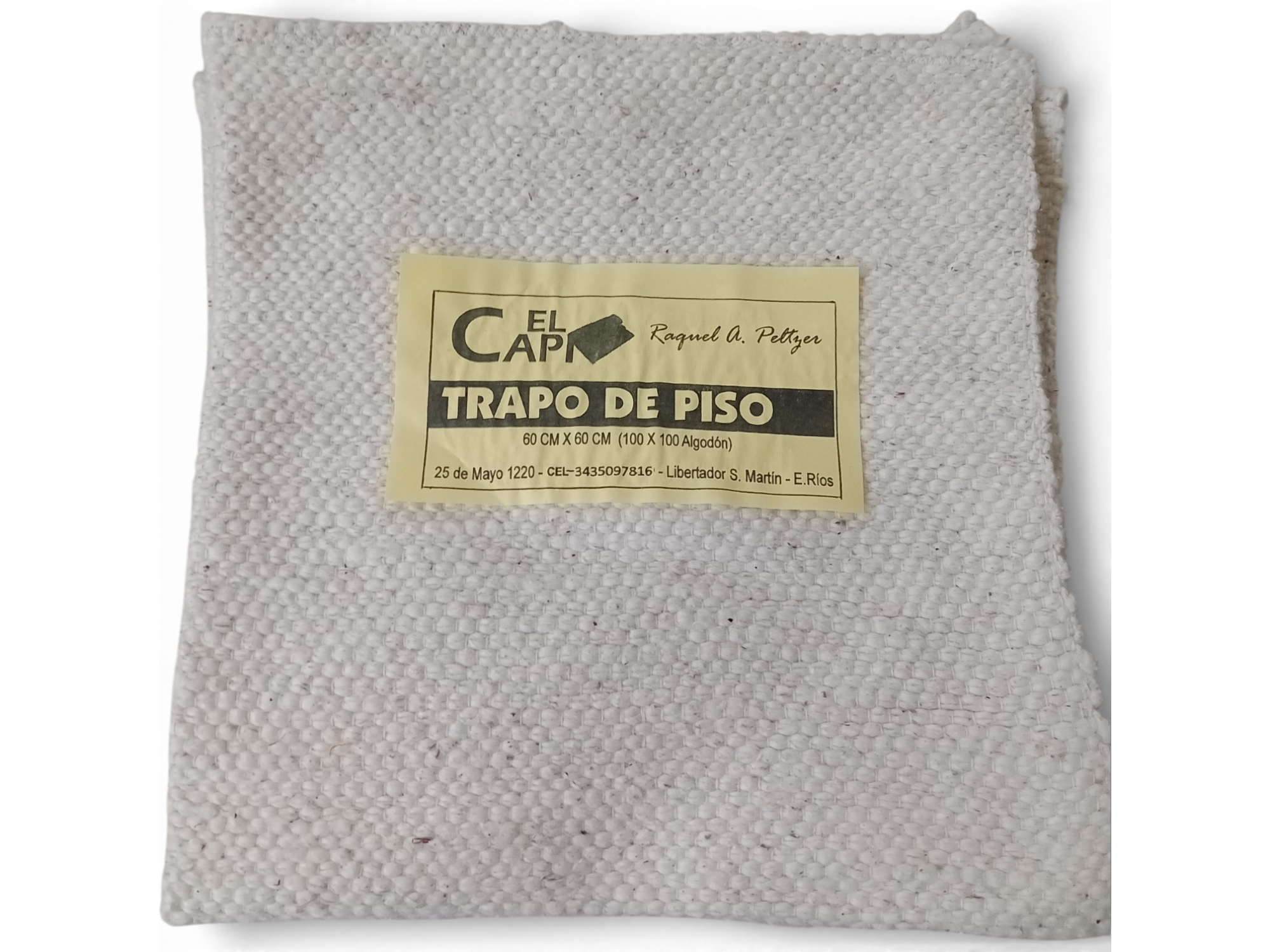 Tapo de pisos 60x60 EL CAPI