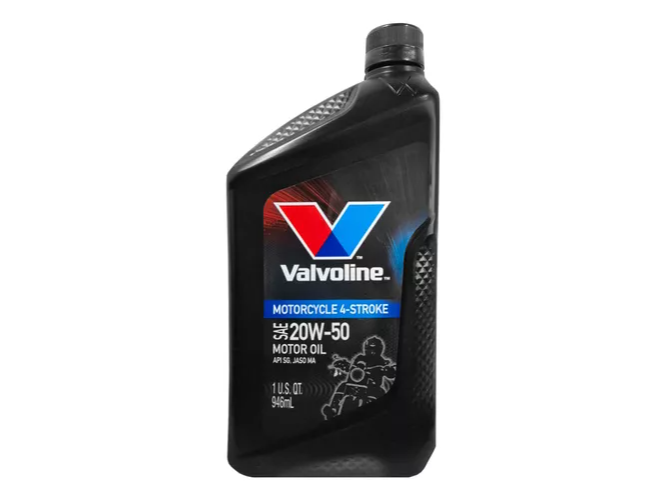 ACEITE VALVOLINE MINERAL 4T MOTORCYCLE OIL 20W50 [0,946L]