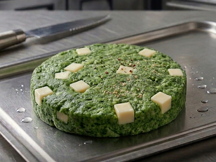 Espinaca y queso