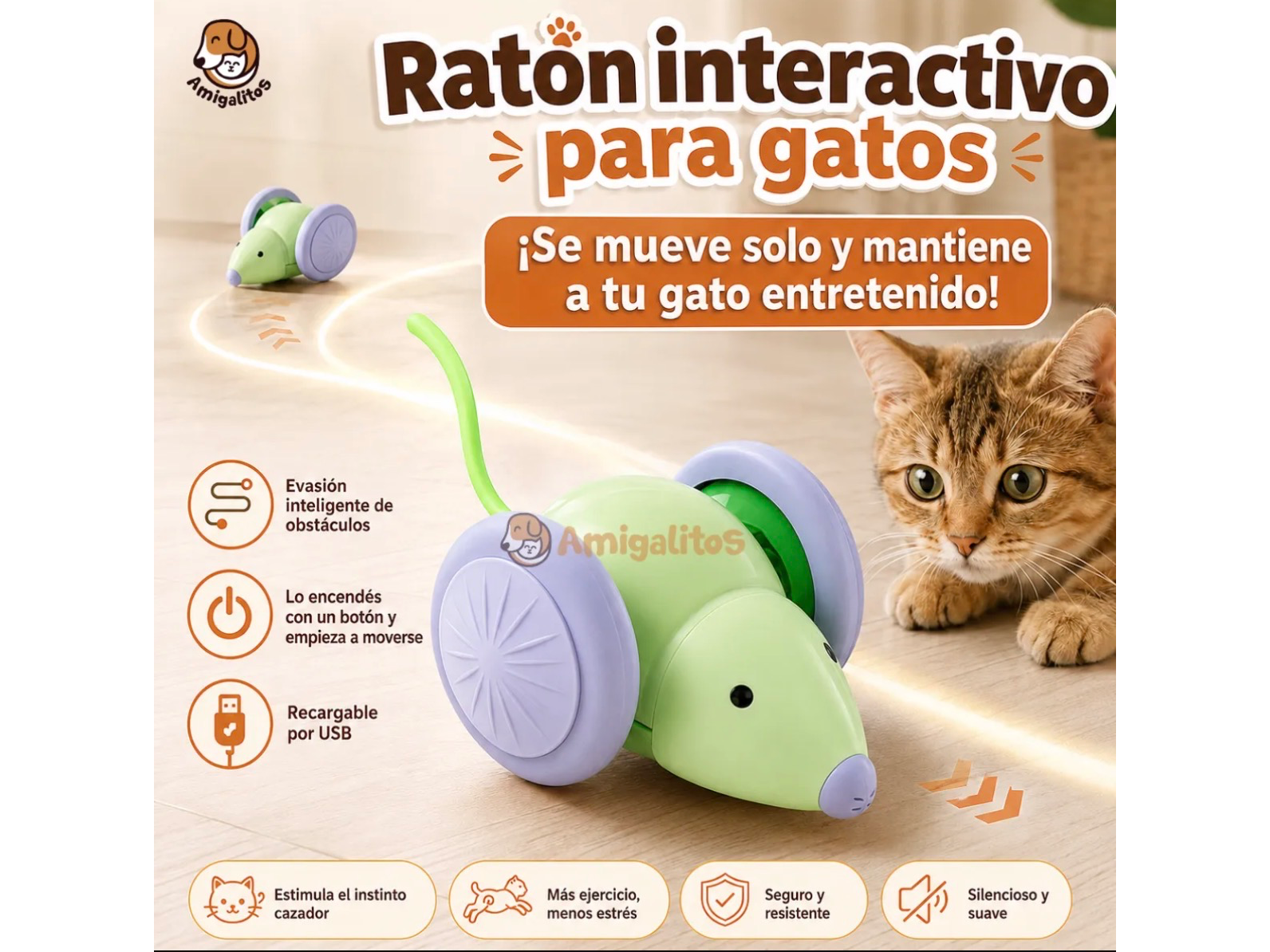 Ratón interactivo de Pension Canina