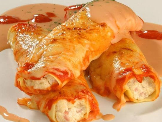 DE JAMON Y MUZZARELLA