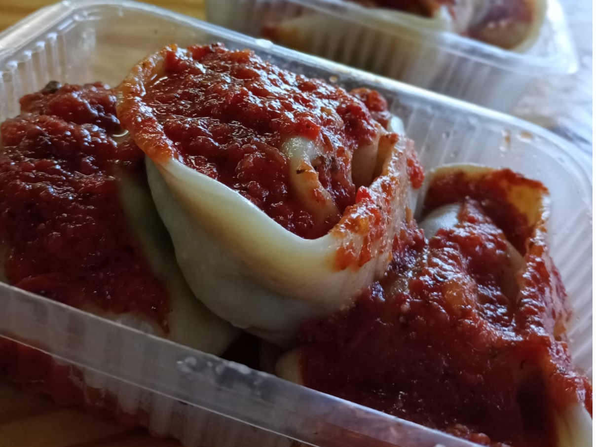 DE JAMON Y MUZZARELLA