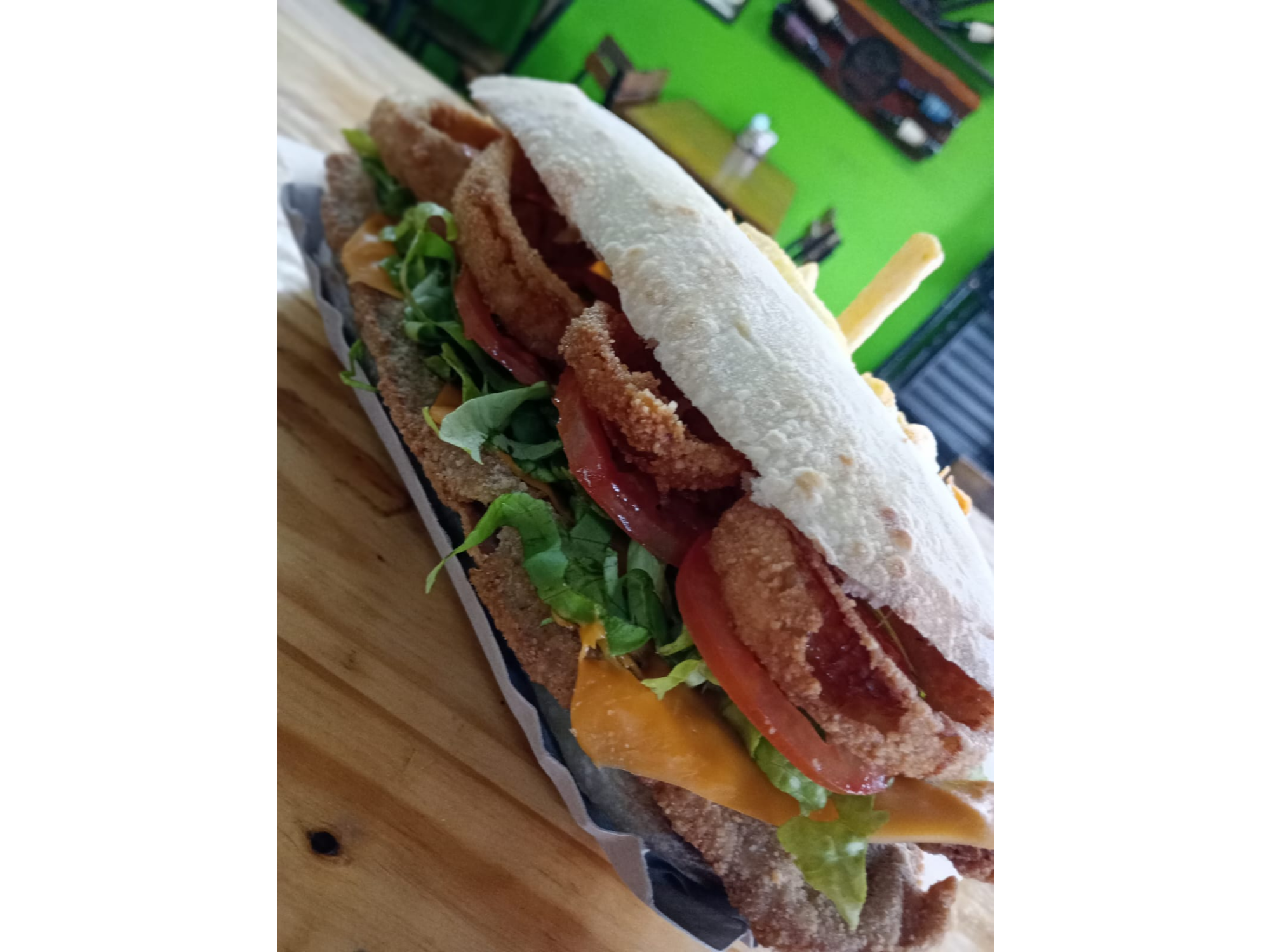 DE MILANESA DE POLLO