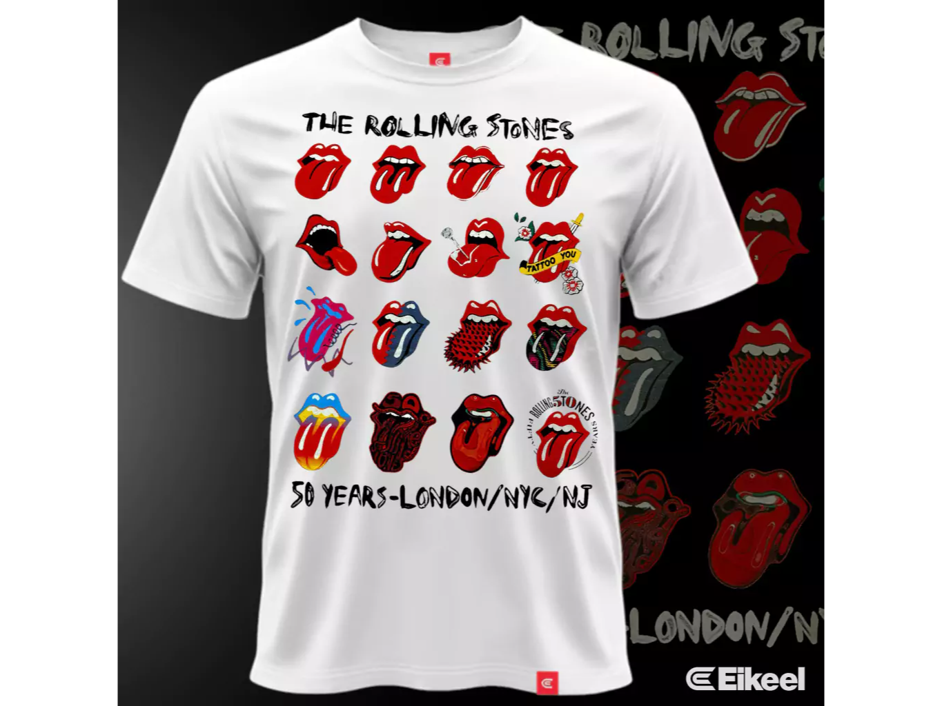 remera rolling stone
